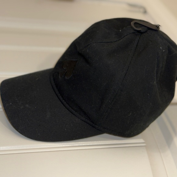 Kate Spade Black baseball hat with Spade Emblem - Picture 6 of 11